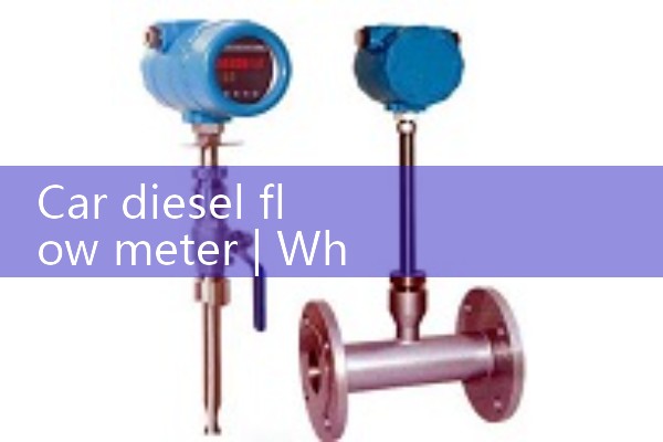 Vehicle diesel flow meter
